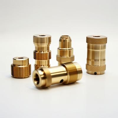 China High Precision Small Parts Turning Brass Turned Components CNC Precision Machining Service for sale