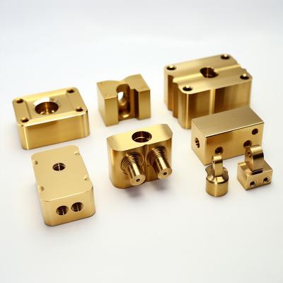 China High Precision Machining Small Parts Brass Machined Parts CNC Milling Service for sale