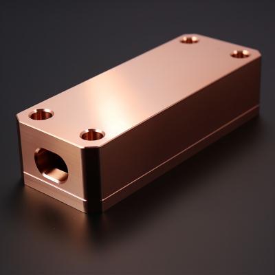 China Custom CNC Machining Parts CNC Milling Service Precision Copper Machined Parts for sale