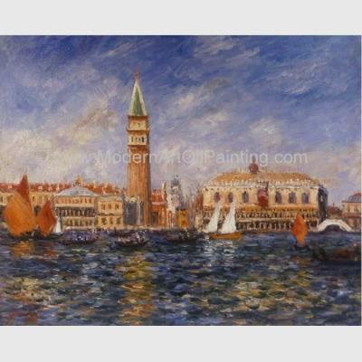 China Renoir Impressionist Paintings Art Reproductionon Canvas Doges Palace Venice for sale
