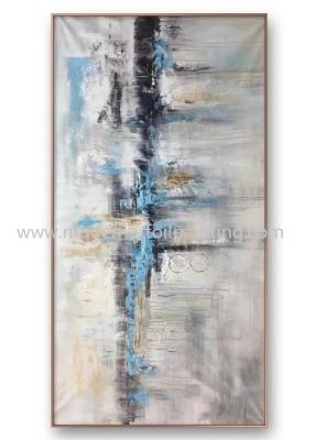China Modern Palette Knife Oil Painting Abstract Acrylic Paintings For Bedroom for sale