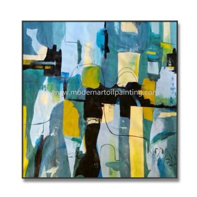 China Living Room Decorative Abstract Art Canvas Paintings Unframed Wall Art Oil Painting for sale