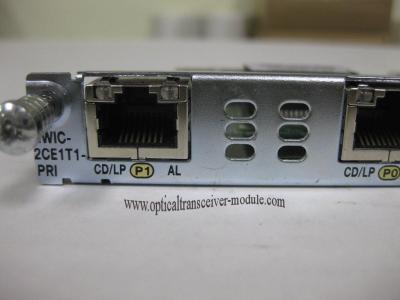 China HWIC-8CE1T1-PRI Networking Service Module Cisco Router Cards One Year Warranty for sale