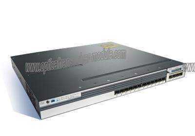 China Cisco WS-C3750X-12S-E SFP Fiber Switch for sale
