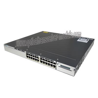 China Cisco Ethernet Network Switch WS-C3750X-24S-S 24 Gigabit Ports SFP Fiber Switch for sale
