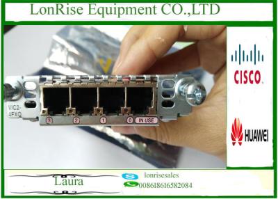 China Cisco Catalyst VIC2-4FXO 2960 Stack Module VIC2-4FXO - 4- port Voice / Fax Interface Card for sale