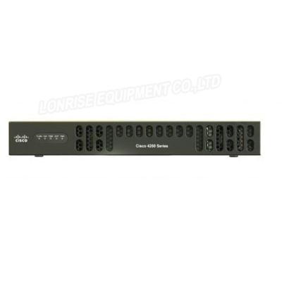 China ISR4221-SEC/K9 35Mbps - 75Mbps System Throughput SEC Bundle SEC Lic 2 NIM for sale