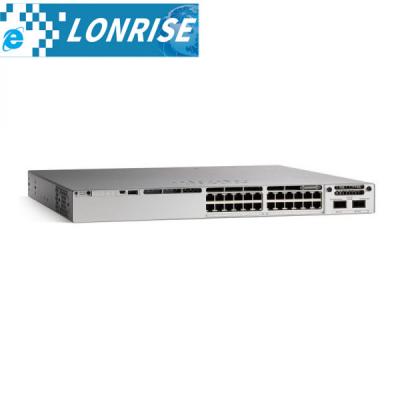 China Cisco C9300 24T E 64 Ethernet Network Switch Gbit Network Switches With 180w Dc Power Module for sale