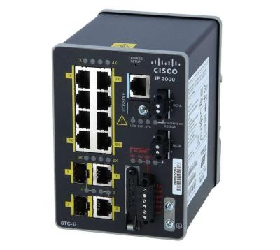 China IE-2000-8TC-GB  IE-2000-8TC-G-B - Industrial Ethernet 2000 Series  IE 8 10/100  2 T/SFP  Base for sale