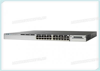Κίνα Οπτικός Ethernet της Cisco διακόπτης 24 λιμένες Gigabite διακοπτών WS-c3850-24t-s προς πώληση