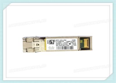 China SFP-10G-LRM Plug - In Cisco Switch Fiber Module 1310 Nm Wavelength Digital Optical Monitoring for sale