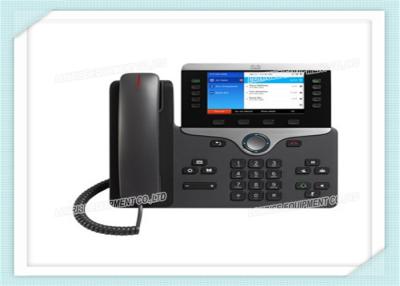 China Teléfono aumentable CP-8861-K9 del IP de Cisco de la pared con el auto de las auriculares - saludo del agente de la respuesta en venta