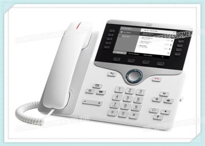 China IPv4 And IPv6 CP-8811-K9 Cisco IP Video Phone 8811with Widescreen Grayscale Display for sale