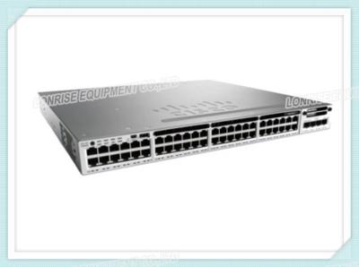 China Ethernet Network Switch WS-C3850-48P-L Cisco Catalyst 3850 48 Port PoE LAN Base for sale