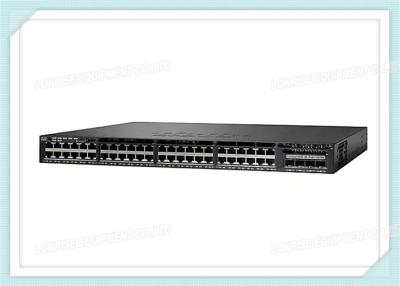 China 4 X 1G Uplinks Cisco Optical Fiber Switch PoE WS-C3650-48PS-S Layer 3 Switching for sale
