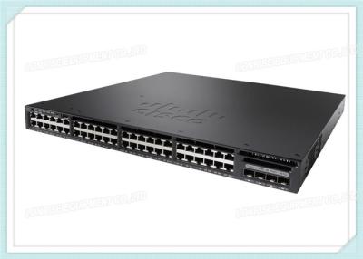 China Cisco Fiber Optic Ehternet Switch WS-C3650-48TS-S 48 Ports Layer 3 IP Base IOS Managed for sale