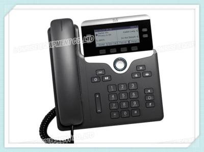 中国 Cisco CP-7841-K9= Cisco UCの電話7841会議呼出の機能および色の白黒 販売のため