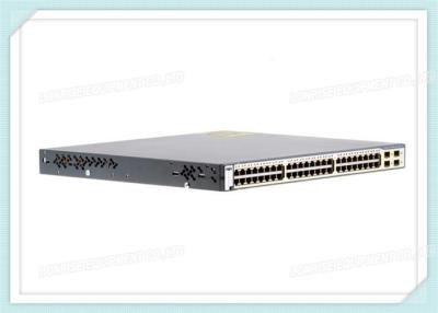 China WS-C3750G-48TS-S Cisco Catalyst Switch 3750 48 10/100/1000T + 4 SFP + IPB Image for sale
