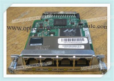 China Quatro router WAN de alta velocidade do cartão de relação HWIC-4ESW do interruptor dos ethernet do porto 10/100 Cisco à venda