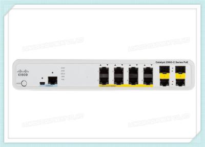 China El interruptor WS-C2960C-8PC-L del catalizador 2960 de Cisco ayuna Ethernet - Gigabit Ethernet en venta