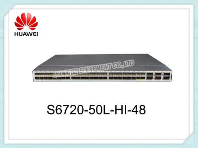 China Huawei Switch S6720-50L-HI-48S-DC 48 X 10 Gig SFP+ 6 X 40 Gig QSFP+ With DC Power Supply for sale