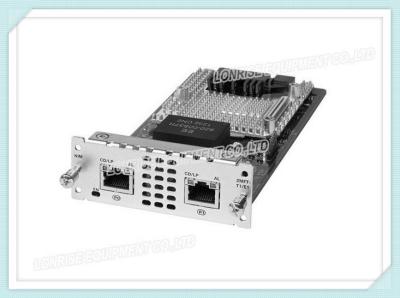 中国 NIM-2MFT-T1/E1 Cisco 2の港の多屈曲のトランクの声/クリア チャネル データT1/E1モジュール 販売のため