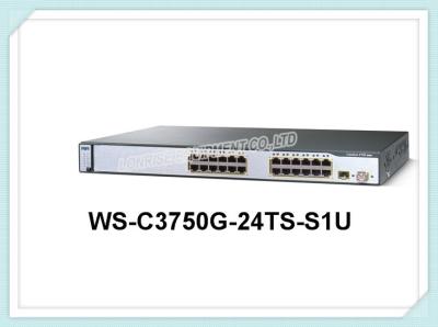China Cisco Switch WS-C3750G-24TS-S1U 24 Port Managed Gigabit Ethernet Switch for sale