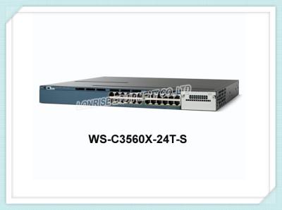 China Cisco Switch WS-C3560X-24T-S Catalyst 3560X 24 Port Data IP Base Cisco Ethernet Switch for sale