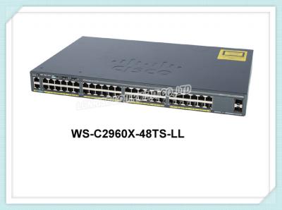 China Cisco Switch WS-C2960X-48TS-LL 2960-X 48 Gige, 2 X 1G SFP, Lan Lite Network Switch for sale