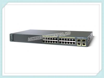 中国 Ciscoのネットワーク スイッチWS-C2960-24TC-Lの触媒管理される2960の積み重ねモジュール24の港スイッチ 販売のため