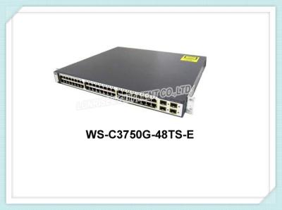 China Cisco Ethernet Switch Cisco WS-C3750G-48TS-E High Speed EmI 48 Port Excellent Scalability for sale