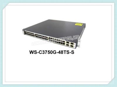 China Cisco Gigabit Ethernet Network Switch WS-C3750G-48TS-S 48Ports for sale