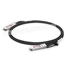 China QSFP-100G-CU1M Compatible Cisco SFP Modules QSFP28 DAC Cable 1m Passive 30AWG for sale