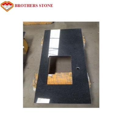 China Large Flamed Granite Stone , G654 Padang Dark Granite Countertops for sale