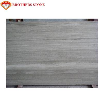 China Dirija o padrão de madeira de cristal das lajes da pedra do mármore da grão da fonte ou o tamanho personalizado à venda