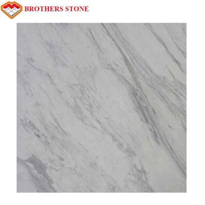 China Volakas White Marble Stone Big Slab 18mm Thickness , Free Sample for sale