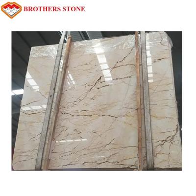 China New Product Sofitel Gold Marble Tile and Slab Beige Marble for sale