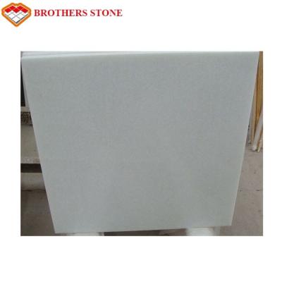 China Thassos White Marble Floor Tile , Pure Crystal White Marble Stone Tile for sale