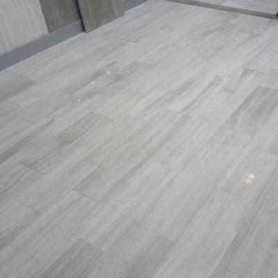 China New good quality durable wood white marble tile for sale
