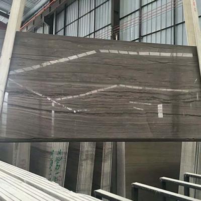 China New style luxury wood grain Athen grey wood marble supplier for sale