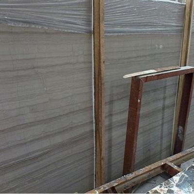 China New good quality custom size polished wood grain marble for sale
