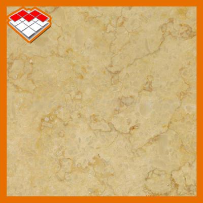China Building Materials Marble Stone Slab , Sunny Beige Marble Tile Standard Size for sale
