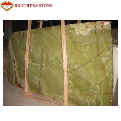 中国 内部のための大理石のブロックの価格の緑のオニックス大理石の価格のタイル 販売のため
