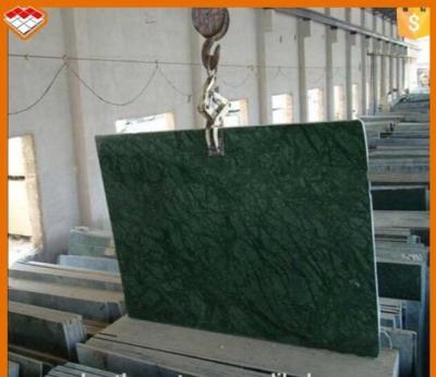 China Polished Verde Green Marble , India Marble Dining Table 36''X36'' for sale