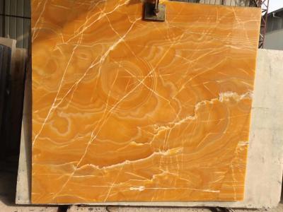 China Cerillas en cartón antiguas translúcidas Siena Stone anaranjada de Honey Onyx Slab Amber Marble en venta