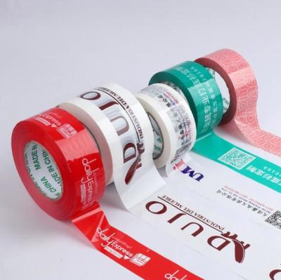 China cinta que embala transparente fuerte de empaquetado de envío reutilizable de la capacidad BOPP del palillo del 100m en venta