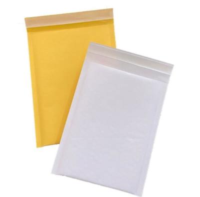 China 14x20cm Reusable Shipping Packaging PE Kraft Bubble Wrap Courier Bags for sale