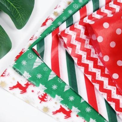 Chine Forme translucide mince de rectangle de papier d'emballage de tissu pour le cadeau de Noël à vendre