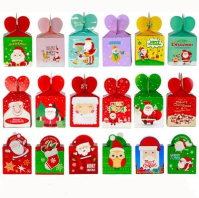 China Cardboard Paper Christmas Apple Box 9x9x16cm Full Color CMYK Printing for sale