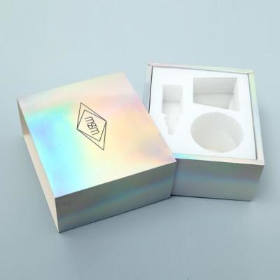 China UV Varnish Custom Cosmetic Packaging Boxes Eco Friendly 4 CMYK Color for sale